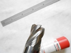 NEW MINICUT 5/8″ D X 3/4″ LOC X 3″ L X .060″CHAM 4FL CC CARBIDE ROUGHING ENDMILL