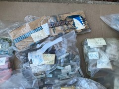 Large Lot of Vintage Wire Wound Resistors Various Ohms 19 Pounds1