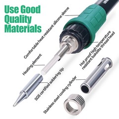 YIHUA 882D 750W Digital Solder Iron Kit Hot Air Gun Rework Soldering Station