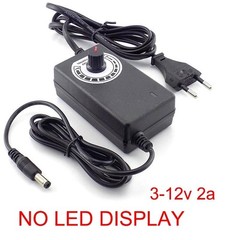 Adjustable AC To DC 12V Power Supply Adapter 3V 6V 9V 12V 24V 15V 2A converter