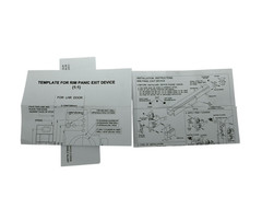36 in. Rim Panic Exit Device ED 500 Series Grade 1 Commercial ED-501-AL New