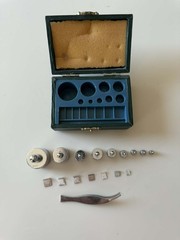 Adams Apple Calibration Weights Set Lab Use, Storage Box, Tweezers, 100g-20mg