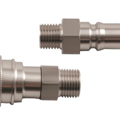 Hydraulic Quick Coupler Set for AGT Chinese Mini Excavators M14-M16 w/ Valve