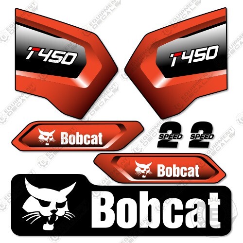 Fits Bobcat T450 Stage 5 Track Loader Decal Kit – 7 YEAR OUTDOOR 3M VINYL!
