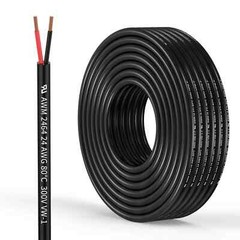 24 Gauge 2 Conductor Electrical Wire 24AWG Electrical Wire Stranded PVC Cord …