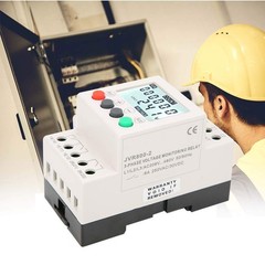 3 Phase Voltage Monitoring Sequence Relay JVR8002 Under Over Protector