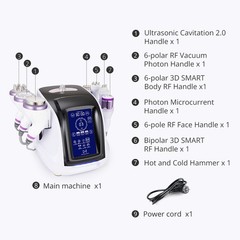 7 in 1 Beauty Machine for Body Massage Facial Skin Lifting Lost Weig87 USED