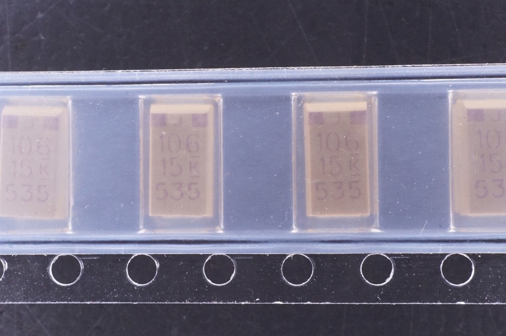 CWR11HH106KB Kemet Tantalum Capacitor 10uF 15V 10% C Case 6032-28 SMT NOS
