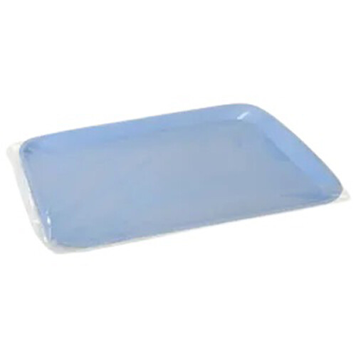 BriteDent Tray Sleeves, 10-1/2″ x 14″, Clear Plastic, 500/Pk