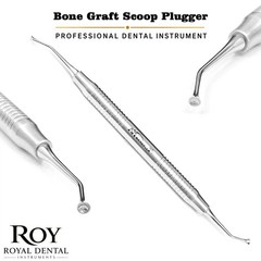 Bone Graft Scoop Plugger Carrier Dental Implantology Packer Compactor Implant