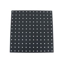4 Pack Metal Pegboards Black Peg Boards Wall Organizer Panel Storage Hanger Tool
