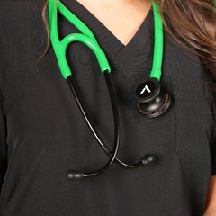 Apex Cardiology Stethoscope – Limited Edition | Lifetime Warranty | Black Steel