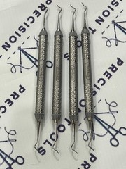 Hu-Friedy S204S9E2 EverEdge 2.0 #204S Sickle Scaler Lot Of 4 PCS