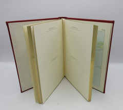 Personal Record: A Lifetime Memoir 8″ Goatskin Leather Journal Graphic Image