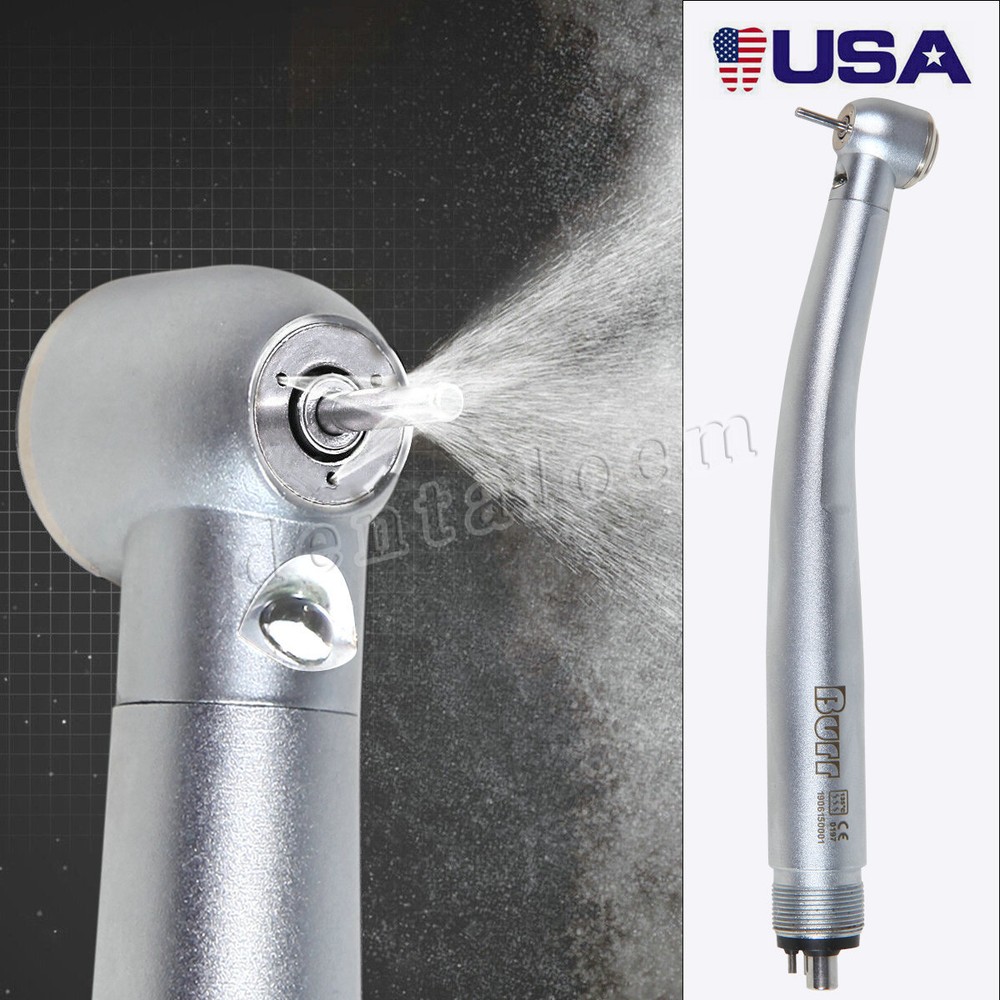 Yabangbang Dental LED High Speed Turbine /1:5 Fiber Optic Contra Angle Handpiece