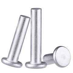 Aluminium Flat Head Solid Rivets Diameter 2mm, 3mm, 4mm, 5mm, 6mm, 8mm Rivet