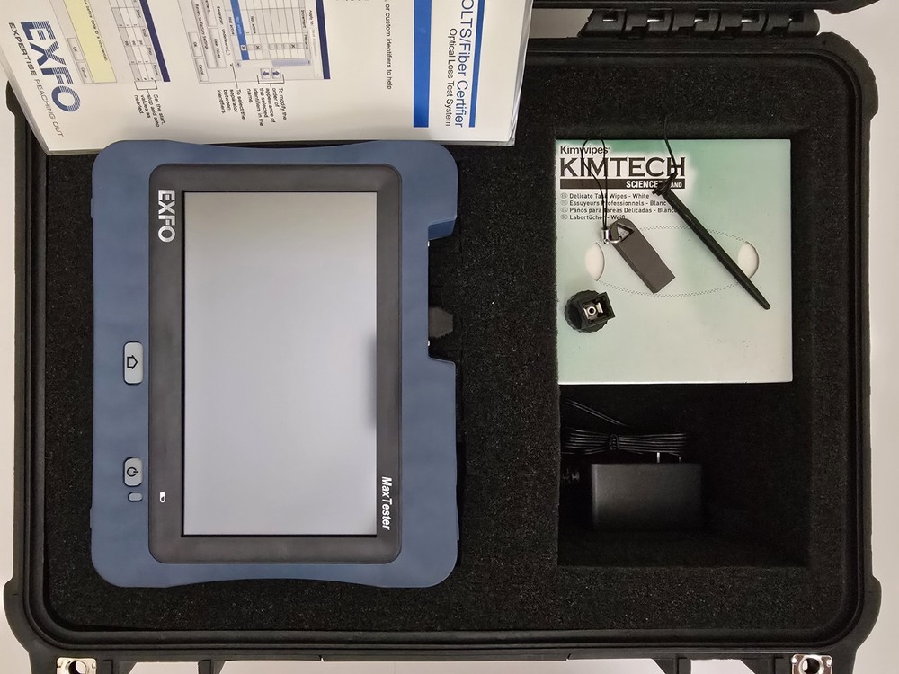 EXFO MAX 945 SM3 EA RF – SM 1310 1550 1625 nm OLTS Test with PM VFL WiFi BT