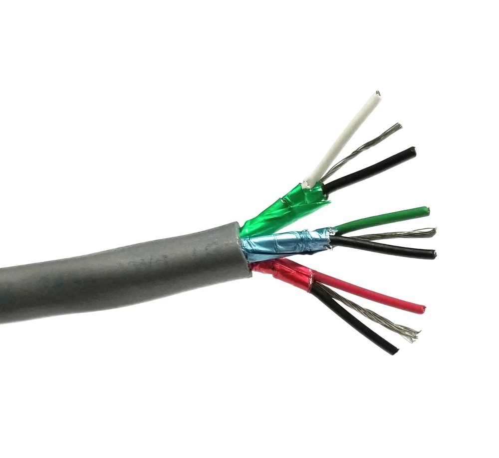 25′ Belden 8777, 3 Pair 22 Gauge, Individually Shielded Paired Cable ~ 25 Feet