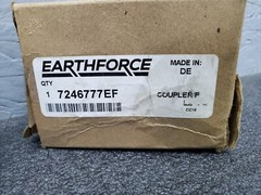 New Male & Female Flat Face Quick Coupler Set for Skid Steers 7246777 7246790 EF