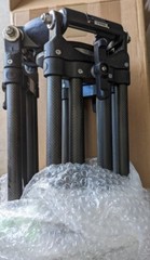 New Ronford-Baker Medium-Duty Tall Carbon Fiber Tripod 150mm Bowl – 34 to 70″