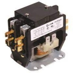 R LINE DP-2P40A24 Definite Purpose Magnetic Contactor 2 Pole 40FLA 24VAC