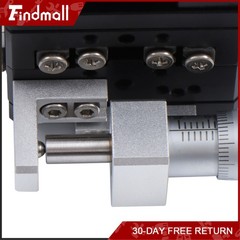 Findmall 40mmx40mm XYZ Linear Stage Manual Precision Positioning Sliding Table