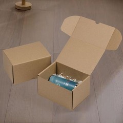 7x5x4 Inches Shipping Boxes Set of 25, Brown Corrugated Cardboard Box Literat…