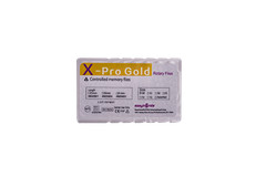 Easyismile 6pcs Dental Endo X-Pro Gold Taper Rotary Files SX-F3 NITI Endodontic