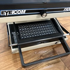 Vintage 1990s EYECOM 1100 Microfiche Reader Working Desktop Rare Electronics 80s