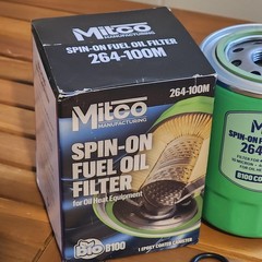 Mitco Spin-On Fuel Oil Filter 264-100M