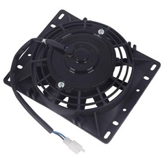 Electric Radiator Cooling Fan Kit 6in Slim Black 600CFM 3000RPM A0028A0141