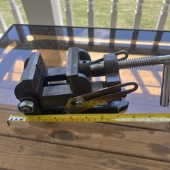 Tilting Machinist Drill Press Milling Machine Vise Looks To Be Unused