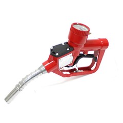 Gallons Automatic Nozzle & Flow Meter w/ 14ft Transfer Hose Fuel Diesel Petrol