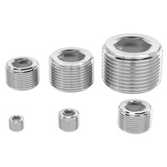 Metric Stainless Steel Internal Hex Male Blanking Plug M3 M4 M5 M6 M8 M10 To M33