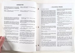 1974 AIRCO OXYFUEL WELDING & CUTTING Process Manual ILLUSTRATED safety MATERIALS