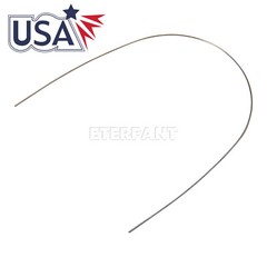Dental Ortho Stainless Steel/NIti Super Elastic Arch Wires Round Ovoid Natural