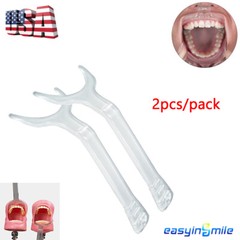Orthodontic Cheek Lip Retractor Dental Mouth Opener Photography autoclavable 2pc