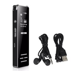 Mini Audio Recorder – HD Voice Activated Recorder with MP3 Playback 77x20mm
