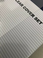 7 mil Premium Heat Resistant Polyester Crystal Clear Covers 8.5″ x 11″ – 100pk 
