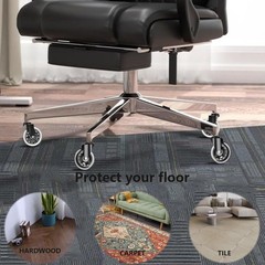 Office Chair Caster Wheels,Office Chair Wheels Chair Casters for Tile, Hardwo…
