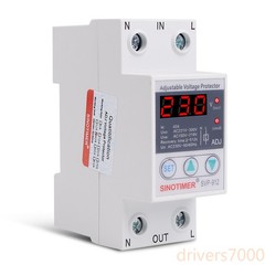 SVP-912 40A 63A 80A 220V Adjustable Over and Under Voltage Protective Device