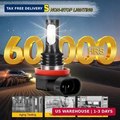 Light Bulbs Compatible for 2013-2015 Honda Accord H11 Fog Lights Combo Pack 800%