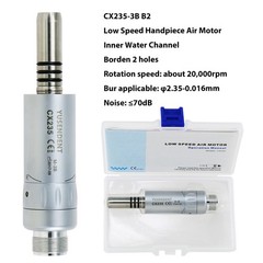 US COXO Dental Low Speed Inner Water Air Motor 2 Holes 4 Holes CX235-3B B2 M4