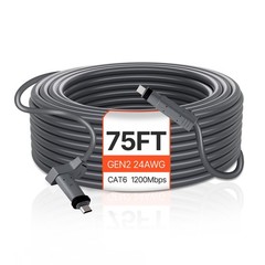 Starlink Gen 2 Cable 75 FT Extension Cable for Standard Generation 2 1200 Mps