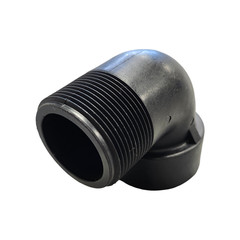 Banjo 90 Degree Poly Street Elbow 1-1/2″ FNPT X 1-1/2″ MNPT – SL150-90