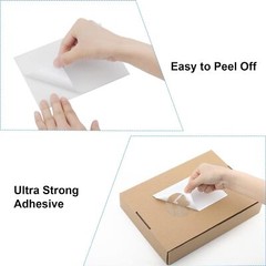500 4×6 Fanfold Direct Thermal Direct Shipping Labels for Zebra & Rollo Printers