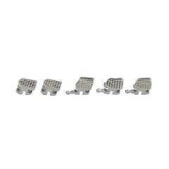 Dental Orthodontic Brackets Metal Brace MIM MINI Roth MBT 022 018 345 With Hooks
