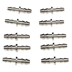 10pcs/pk NIBP Cuff Air Hose Plug Blood Pressure Single Airway Metal Connector