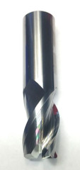 1″ Carbide 3 Flute End Mills High Helix 3/32 Radius Performance Endmill USA