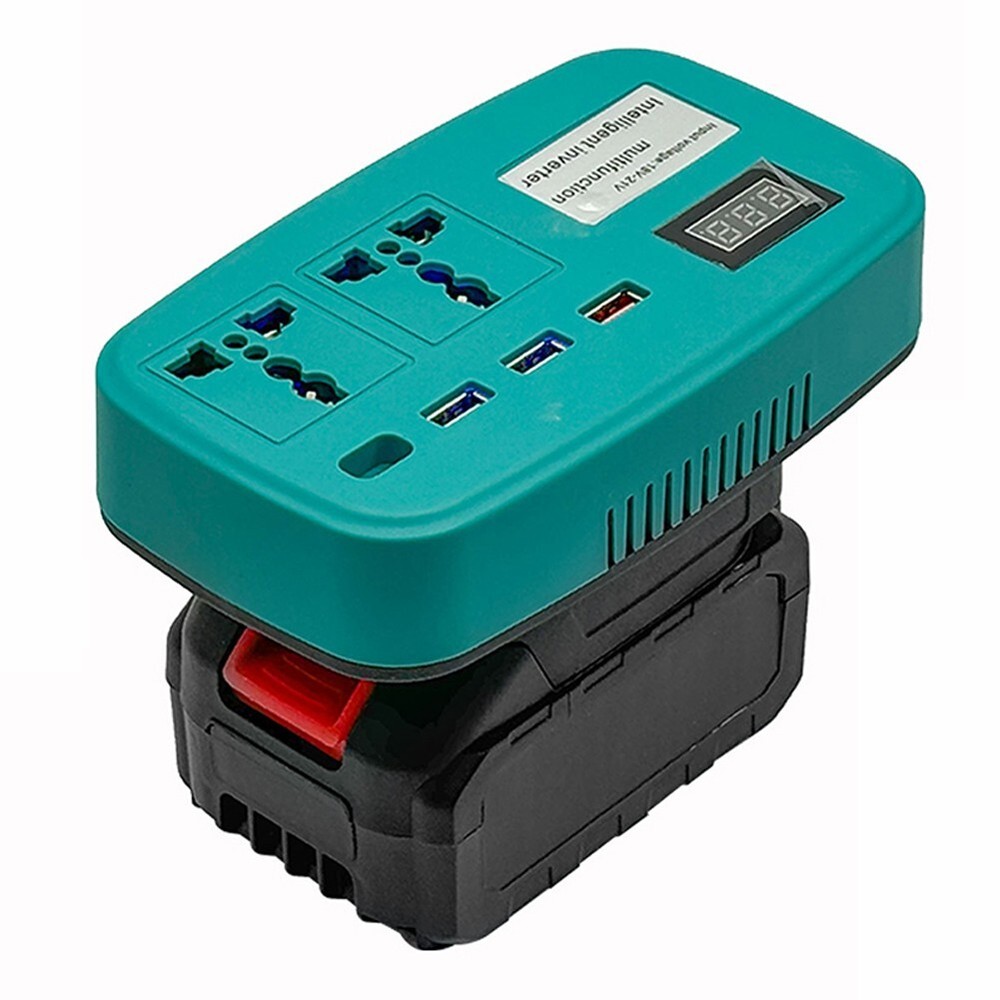 Smart 1821V Battery Inverter 21V to 110V 127V 220V USB Converter